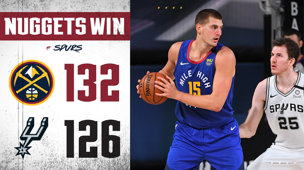  约基奇揽下赛季第15次三双创个人新高